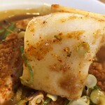 由す美 - 由す美 3回目　「かつカレーうどん丼」の餅