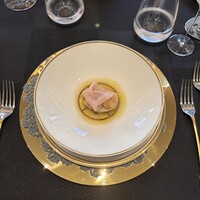 クイントカント - 海老芋と幸福豚のプロシュート