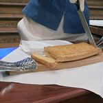 軽井沢ホテルブレストンコート - 魚料理 　真顔のフイユテ ヴァンジョーヌの香り