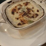 マルカン - ねきと牡蠣のグラタン。なんとなく和風