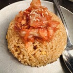 【個室完備】旬香 - ●追加メニューのキムチ炒飯