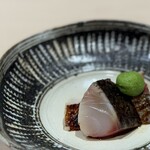 すし宮川 - 鯖藁焼き