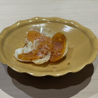 すし宮川 - 月光百合根唐墨