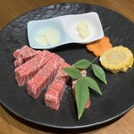 たるの店 山麓苑 - ヘレステーキ