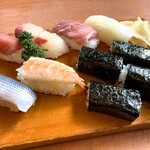 橘寿司支店 - ランチ：握り寿司