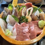 宅配弁当・食堂 たばご屋 - 海鮮丼アップ