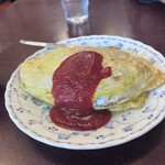 登喜和 - 追いケチャップたっぷり、卵焼き硬め