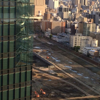 インターコンチネンタルホテル大阪 - 梅田の広大な国鉄操車場跡