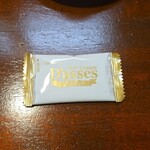 キッチン ブルー グローブ - お菓子のアップ