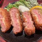 焼き鳥 貴家 - 「ハムカツ(500円)」