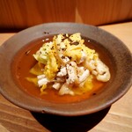 呑小路 やま岸 - お揚げと白菜のたいたん