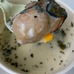 げんぞう - 牡蠣クラムチャウダー600円