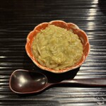 富小路 やま岸 - 蟹味噌粥