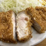とんかつ いちよし - ロースかつ定食です。（2025年1月）