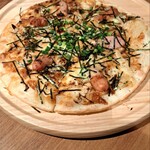 味祭 香笑 - 和風もちネギピザ￥1480