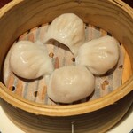 ホテルオークラ レストラン千葉 中国料理 桃源 - エビ蒸し餃子