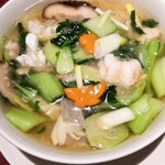 ホテルオークラ レストラン千葉 中国料理 桃源 - 海の幸汁そば