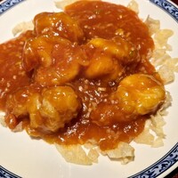 ホテルオークラ レストラン千葉 中国料理 桃源 - エビチリ