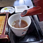 こはら - ここのそば湯はサラッとしたタイプで飲み易いね。