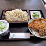 こはら - とり天丼定食（1,300円）
