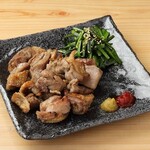 浪花屋 鳥造 - 料理写真:親鶏もも炭火焼き