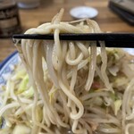 井手ちゃんぽん - 麺