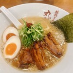 丸銀らーめん - 地鶏とんこつスペシャル 1200円