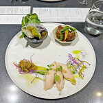 Japanese Soba Noodles 蔦 - 前菜盛り合わせ