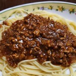 母娘げんか - ミートソーススパゲッティ