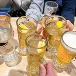 SABAR＋ - 本日、最初の乾杯ですぅ～♬