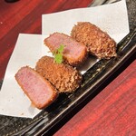 産直さばと青魚 伏見あおい - 長崎雲仙 ハムカツ ¥780