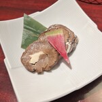 産直さばと青魚 伏見あおい - いぶりがっこチーズ ¥680