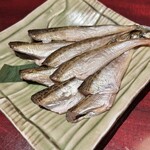 産直さばと青魚 伏見あおい - ハタハタのお通し