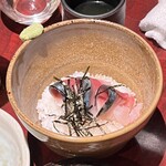 産直さばと青魚 伏見あおい - ごまさば茶漬け ¥680