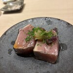 北の華 はやし - メジマグロ炙り