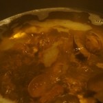 豆家別邸しびかま - お出汁にはアサリも使用。