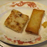 全聚徳 銀座店 - 春巻・大根餅