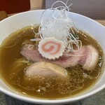 中華そば 深緑 - 深緑白出汁 知床鶏もも もろみポーク（2枚）1650円