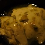 豆家別邸しびかま - 汲み上げ豆腐。温かいくらいの温度で提供。さすがに豆腐美味しいですね＾＾