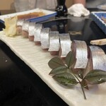 車屋 - 車屋で〆といえば鯖寿司！