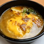 デニーズ - あめいろたまねぎソースのスープハンバーグ