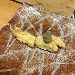 天ぷら 小泉 - かに