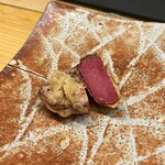 天ぷら 小泉 - 紫いも