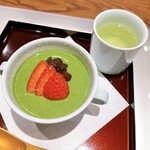 旬彩天 つちや - 抹茶のデザート
