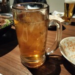 個室完備 海鮮と産地鶏の炭火焼 鶏菜 - 鶏菜　ウーロンハイ