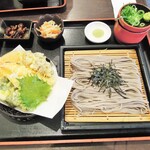 奥出雲 そば処 一福 - 天ぷらざる