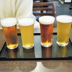 奥出雲 そば処 一福 - クラフトビール飲み比べ４種
