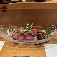 赤坂 金舌 - 肉刺し5種盛り合わせ