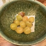 蘇芳 - 銀杏の素揚げ