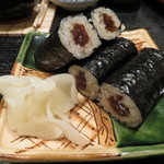 鮨 福原 - 【再訪7】〆はかんぴょう巻き